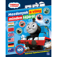 Móra: Thomas și prietenii - Locomotive din întreaga lume carte de activități cu autocolante