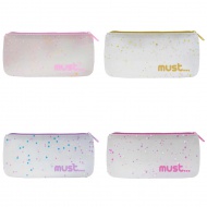 Must: Penar din silicon cu design Confetti, disponibil în patru variante, 20x10cm