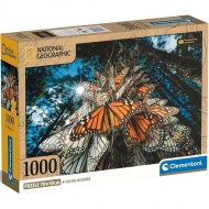 National Geographic - Minunat fluturi puzzle de 1000 de piese - Clementoni