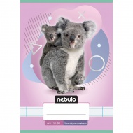 Nebulo: Caiet liniat pentru clasa a 3-a, format A5, 12-32, cu animale - cu koala