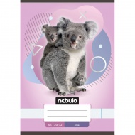 Nebulo: Caiet simplu capsat A5, 20-32 file, cu animale - Koala ursuleț