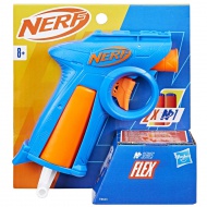 Nerf: N-Series: Flex lansator de burete cu 2 proiectile - Hasbro