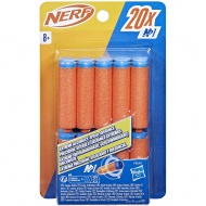 Nerf: N-Series: Set de reîncărcare cu 20 de gloanțe din spumă - Hasbro