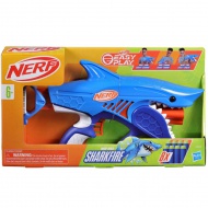 Nerf: Sharkfire lansator de burete cu 8 proiectile - Hasbro