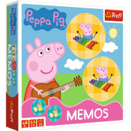 Peppa Pig și prietenii săi joc de memorie - Trefl