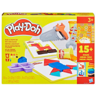 Play-Doh: Construiește și modelează set mare de plastilină - Hasbro