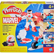 Play-Doh: Set de joacă Marvel Captain America Moto Slicer - Hasbro