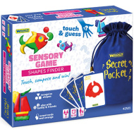 Play &amp; Fun: Secret Pocket - Joc de societate de căutare a formelor în buzunarul secret