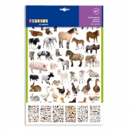 PlayBox: Stickere cu animale 300 buc