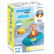 Playmobil: 1.2.3 &amp; Disney: Barca cu Tigrul (71414)