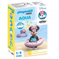 Playmobil: 1.2.3 &amp; Disney: Minnie pe plajă (71416)