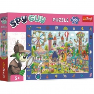 Puzzle 100 de piese Spy Guy Parcul de Distracții - Trefl