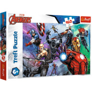 Puzzle 160 de piese Marvel Avengers: Always on Guard - Trefl