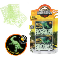 Puzzle 3D fluorescent cu dinozauri, disponibil în mai multe variante, 1 buc.