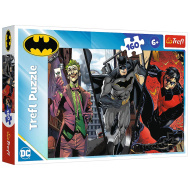 Puzzle Batman pregătit de acțiune 160 de piese - Trefl