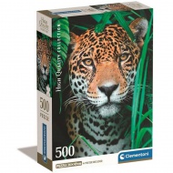 Puzzle Compact Jaguar HQC de 500 de piese - Clementoni