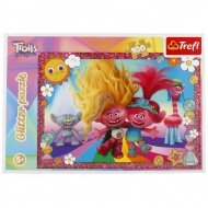 Puzzle Prietenos cu Troli, 60 de piese - Trefl