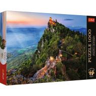 Puzzle premium de 1000 de piese Cesta Tower, San Marino - Trefl