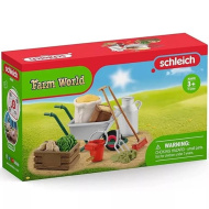 Schleich: Farm World - Accesorii pentru îngrijirea grajdului (42610)