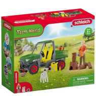 Schleich: Farm World - Set de joacă Lucrări forestiere (42659)