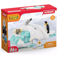 Schleich: Wild Life - Set figurine distracție în familie cu pinguini (42661)