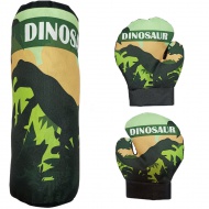 Set de box pentru copii cu dinozauri 39cm