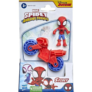 Set de joacă Spider-Man și prietenii săi uimitori: Spider-Man și motocicleta sa - Hasbro