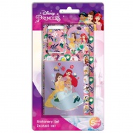 Set de papetărie cu 5 piese Disney Prințese - Luna