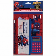 Set de scris Spiderman cu calculator, pachet de 6 bucăți.