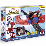 Set de traseu de curse Smoby Spidey FleXtreme Miles Morales - Simba Toys