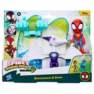 Spidey și prietenii săi minunați: Set figurine de acțiune Ghostasaurus și Spidey - Hasbro