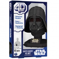 Star Wars: Casca Darth Vader puzzle 4D de 83 de piese - Spin Master