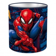 Suport de birou cilindric din metal cu Spider-Man minunat 10x11cm