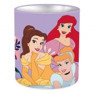 Suport de birou cilindric din metal pentru articole de papetărie Disney Princess 10x11cm