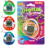 Tamagotchi animal de companie digital cu 168 tipuri de animale în mai multe variante de culori, 1 buc.