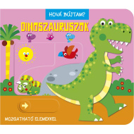 Unde m-am ascuns? - Carte pentru bebeluși despre dinozauri