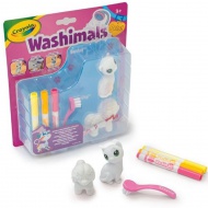 Washimals: Set de 2 câini și pisici - Crayola