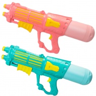 WaterWow: Pistol de apă cu rezervor în două variante, 50 cm, rază de tragere de 8 metri.