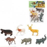 Animale lumii 6 bucăți set figurine 12cm