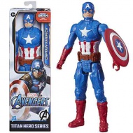 Avengers Titan Hero: Captain America figurină de joacă 30cm - Hasbro