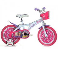 Barbie bicicletă roz-alb mărimea 12