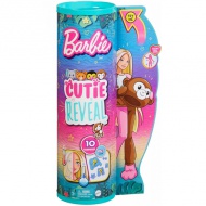 Barbie® Cutie Reveal: Maimuță păpușă surpriză (seria 4) - Mattel