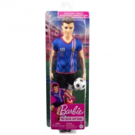 Barbie®: Ken fotbalist cu minge - Mattel