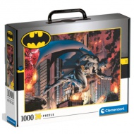 Batman 1000 bucăți puzzle valiză cutie de depozitare - Clementoni