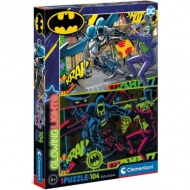 Batman fluorescent 104 bucăți puzzle - Clementoni