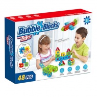 Bubble Blocks joc de construcție 48 de bucăți