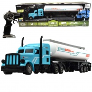 Camion RC cu telecomandă cu remorcă cisternă scară 1/32 2,4 GHz 50 cm