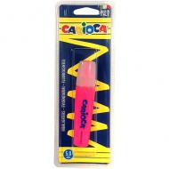 Carioca: Textliner marker culoarea neon roz