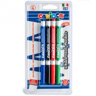 Carioca Whiteboard marker pentru tablă set 2,8mm 4bc