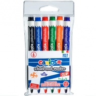 Carioca Whiteboard set marker pentru tablă 4,5mm 6 bucăţi